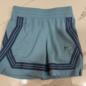 Nike Teal and Navy Athletic Shorts